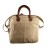 WOAVIN LAPTOP CASE CANVAS LEATHER HANDLE