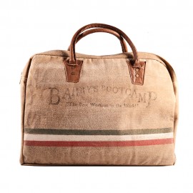 WOAVIN LAPTOP CASE CANVAS LEATHER HANDLE