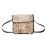 WOAVIN LEATHER BAG W/HAIR ANIMAL PRINT
