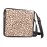 WOAVIN LEATHER BAG W/HAIR ANIMAL PRINT