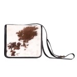 WOAVIN LEATHER BAG W/HAIR JERSEY