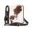 WOAVIN LEATHER BAG W/HAIR JERSEY
