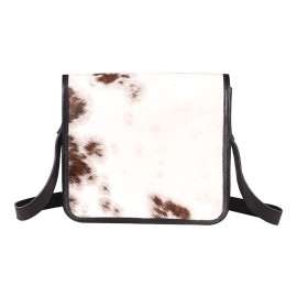 WOAVIN LEATHER BAG W/HAIR JERSEY