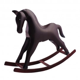 WOAVIN TIK-TOK HORSE IRON PAINTED BROWN