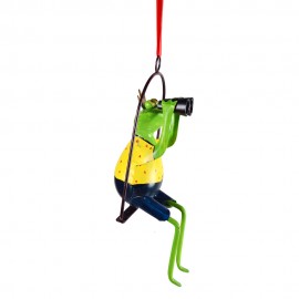 WOAVIN IRON PAINTED FROG MALE W/ BINOCULAR