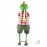 WOAVIN FROG MUSICIAN W/DRUM IRON PAINTED