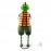 WOAVIN FROG MUSICIAN W/CYMBAL IRON PAINTED