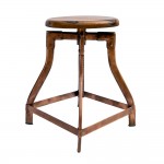 WOAVIN INDUSTRIAL ADJUSTABLE BAR STOOL