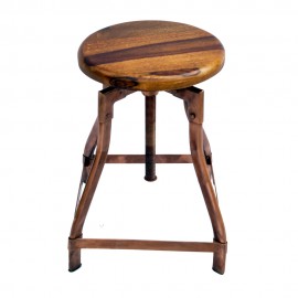 WOAVIN INDUSTRIAL ADJUSTABLE BAR STOOL