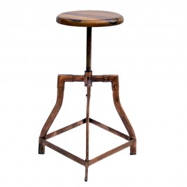 WOAVIN INDUSTRIAL ADJUSTABLE BAR STOOL
