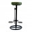 WOAVIN INDUSTRIAL BAR STOOL LEATHER RECLINER SEAT