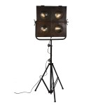 WOAVIN VINTAGE TRIPOD 4 LAMP BOX