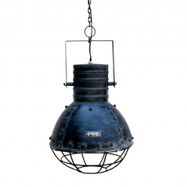 WOAVIN INDUSTRIAL VINTAGE METAL  CAGE HANGING LAMP