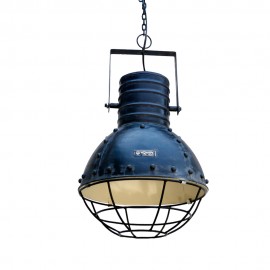 WOAVIN INDUSTRIAL VINTAGE METAL  CAGE HANGING LAMP