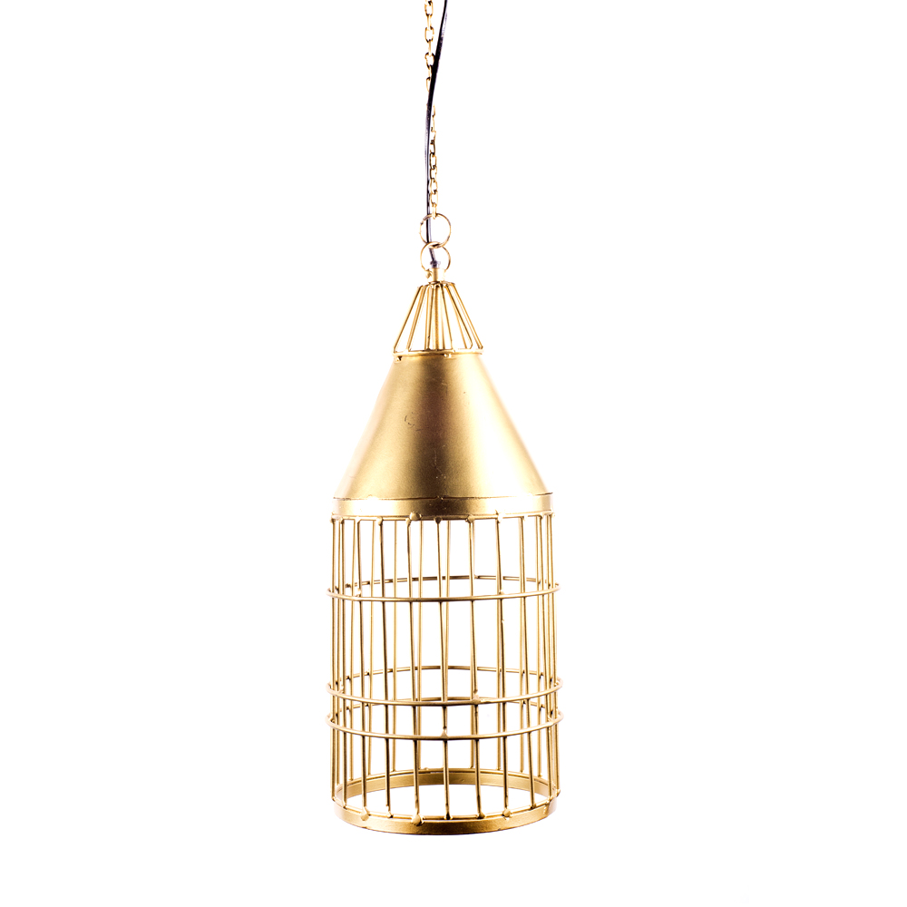 WOAVIN BIRD CAGE LAMP GOLDEN