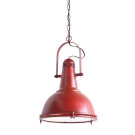 WOAVIN INDUSTRIAL VINTAGE METAL GLASS HANGING LAMP
